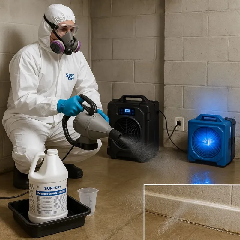 Sanitization and Odor Removal process in Versailles, MO